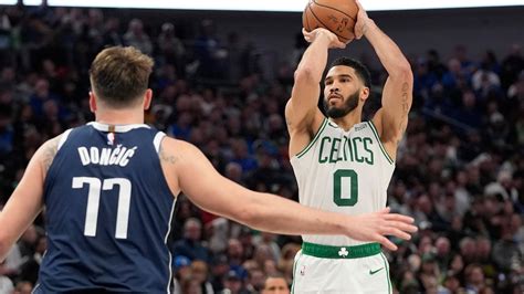 Celtics overcome Doncic's triple.